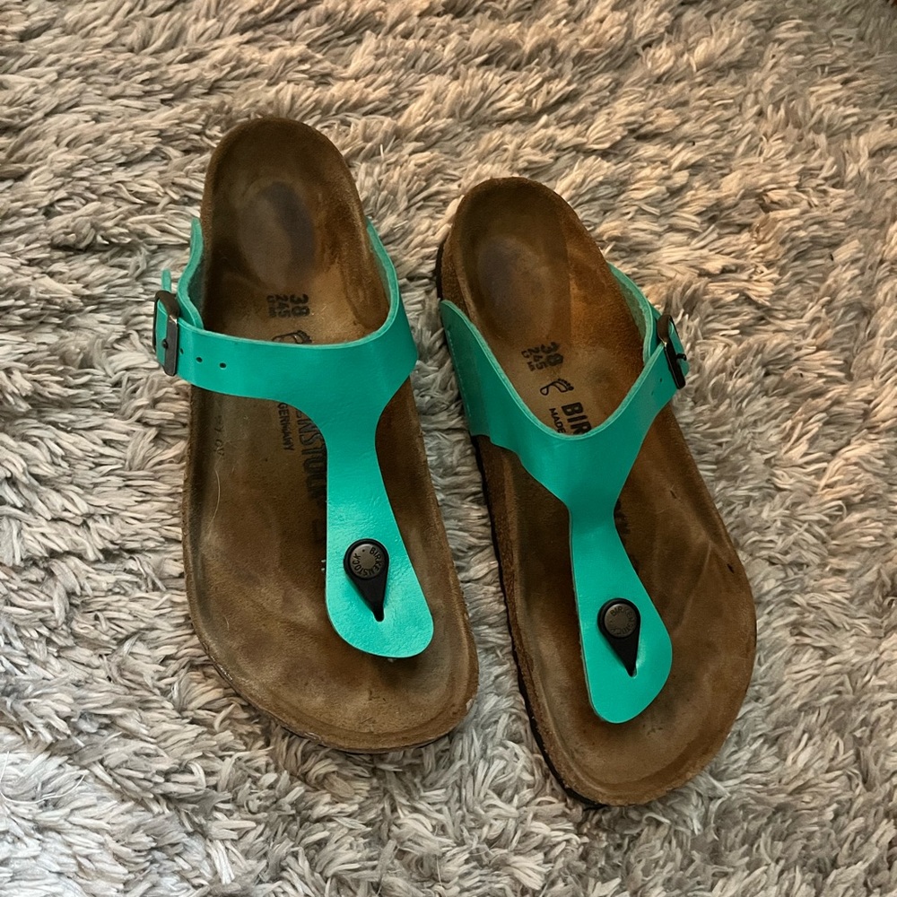 Real Birkenstock’s size 38, gently worn only a few times